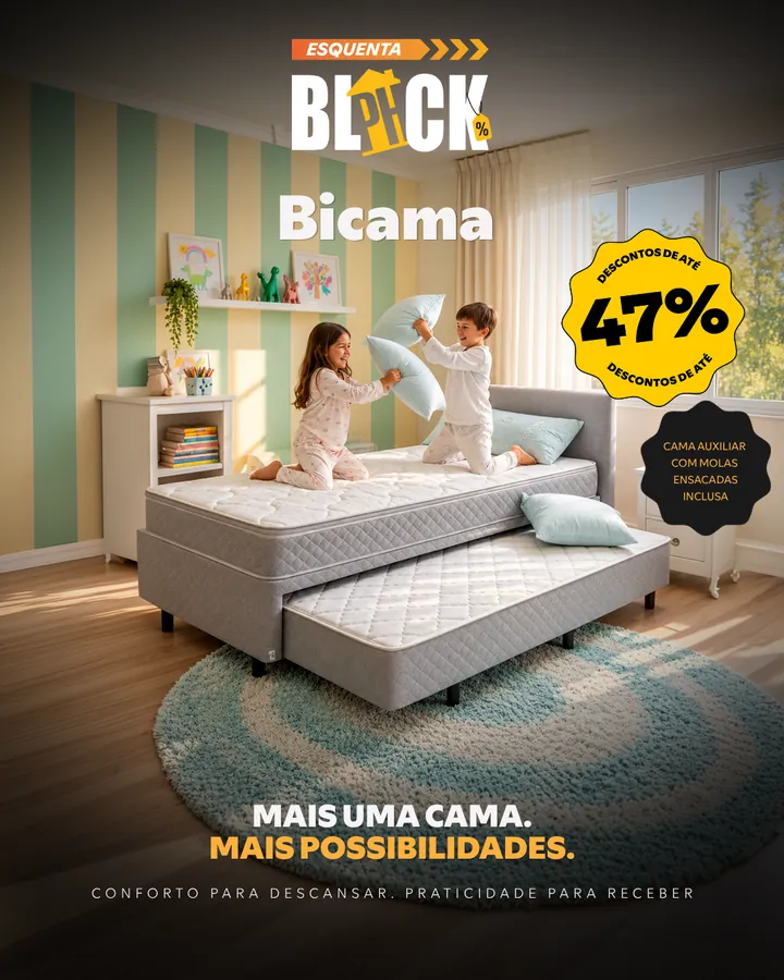 Bicama com descontos de até 47%